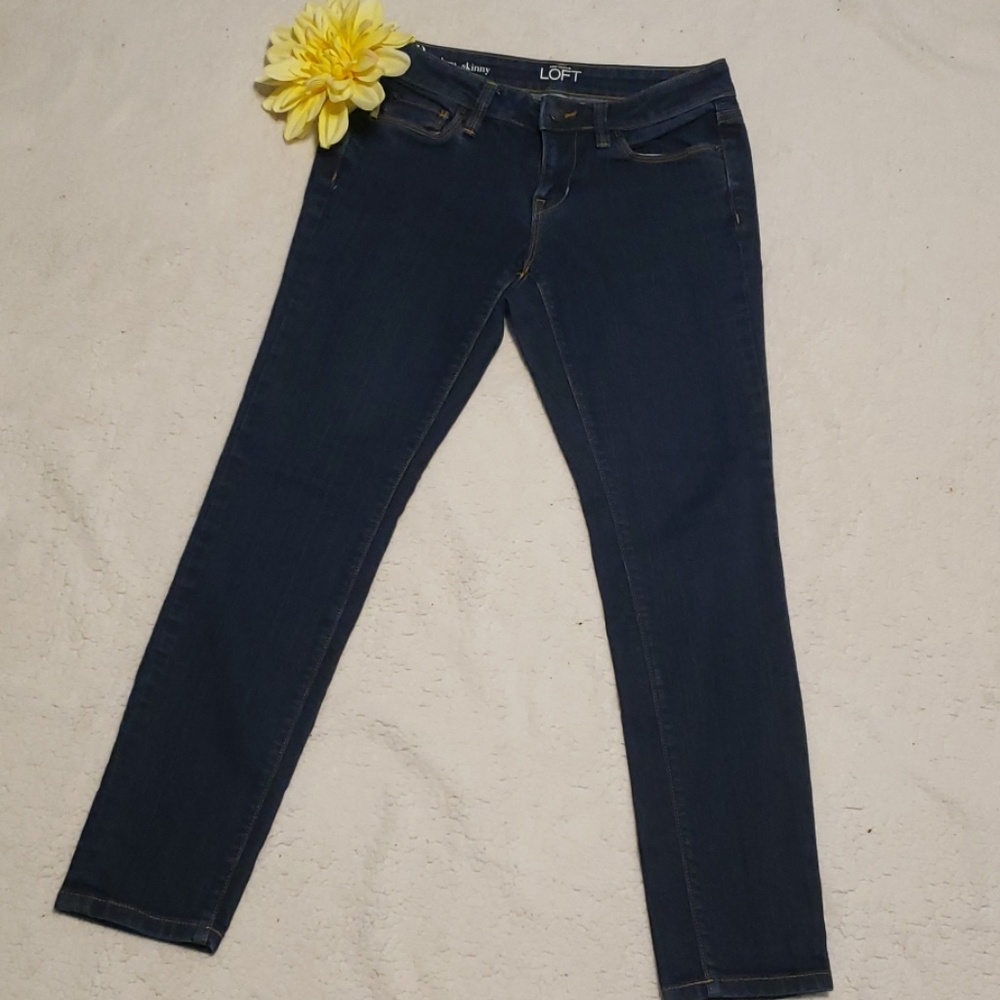 LOFT Skinny Ankle Jeans